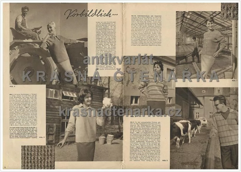 AUS GARN UND WOLLE, Handarbeitsmodelle ... Heft 44, 1960