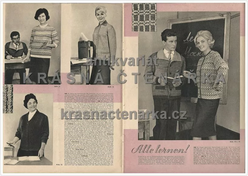 AUS GARN UND WOLLE, Handarbeitsmodelle ... Heft 45, 1960