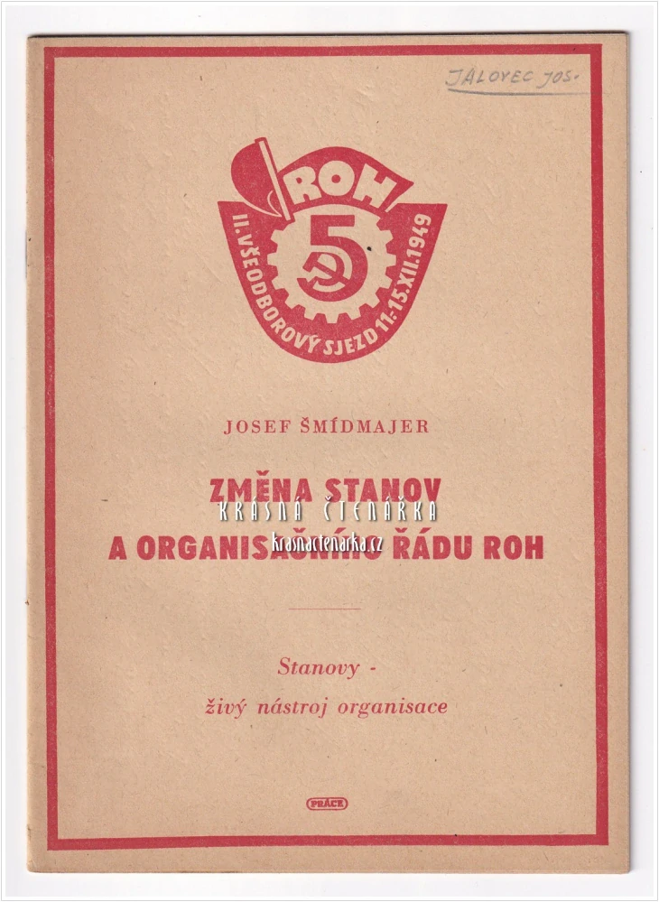 ZMĚNA STANOV A ORGANISAČNÍHO ŘÁDU ROH | Stanovy - živý nástroj organisace (Šmídmajer Josef)