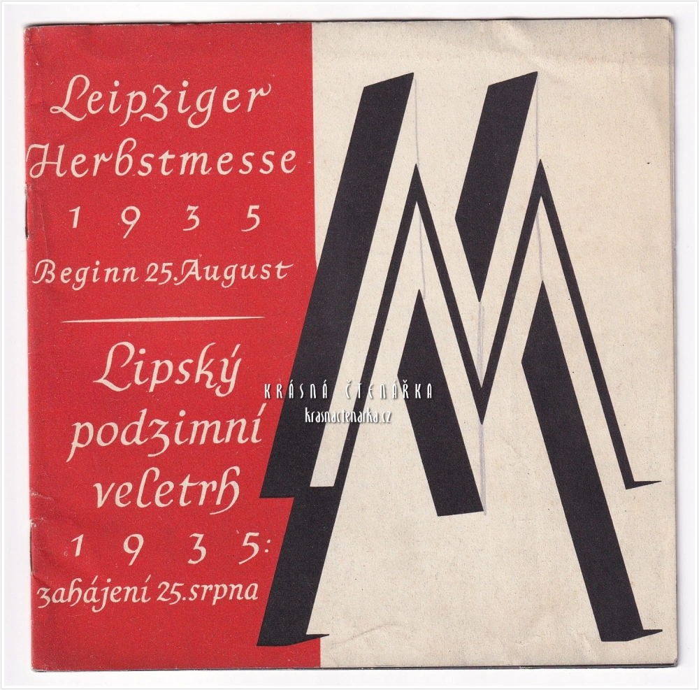 LEIPZIGER HERBSTMESSE 1935 - LIPSKÝ PODZIMNÍ VELETRH