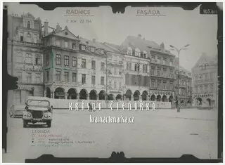 LIBEREC (Oprava domů u radnice)