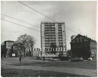 LIBEREC, křižovatka ulic 1. máje a Vaňurova