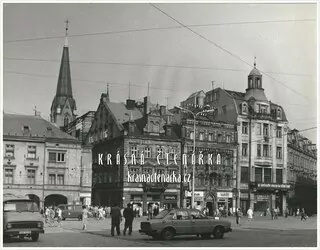 LIBEREC, náměstí Dr. Edvarda Beneše