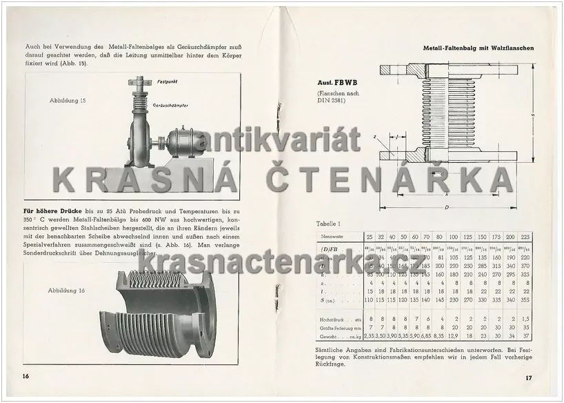 Katalog DWM: METALL – FALTENBALG