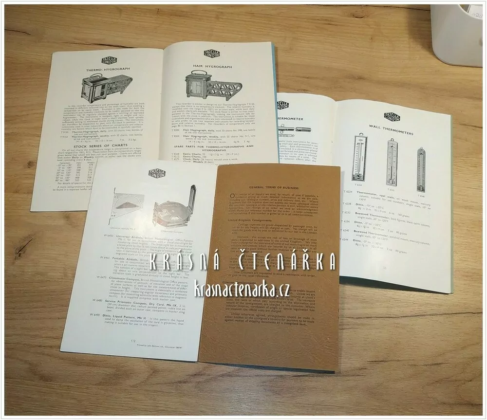 Katalog: METEOROLOGICAL INSTRUMENTS (3 ks)