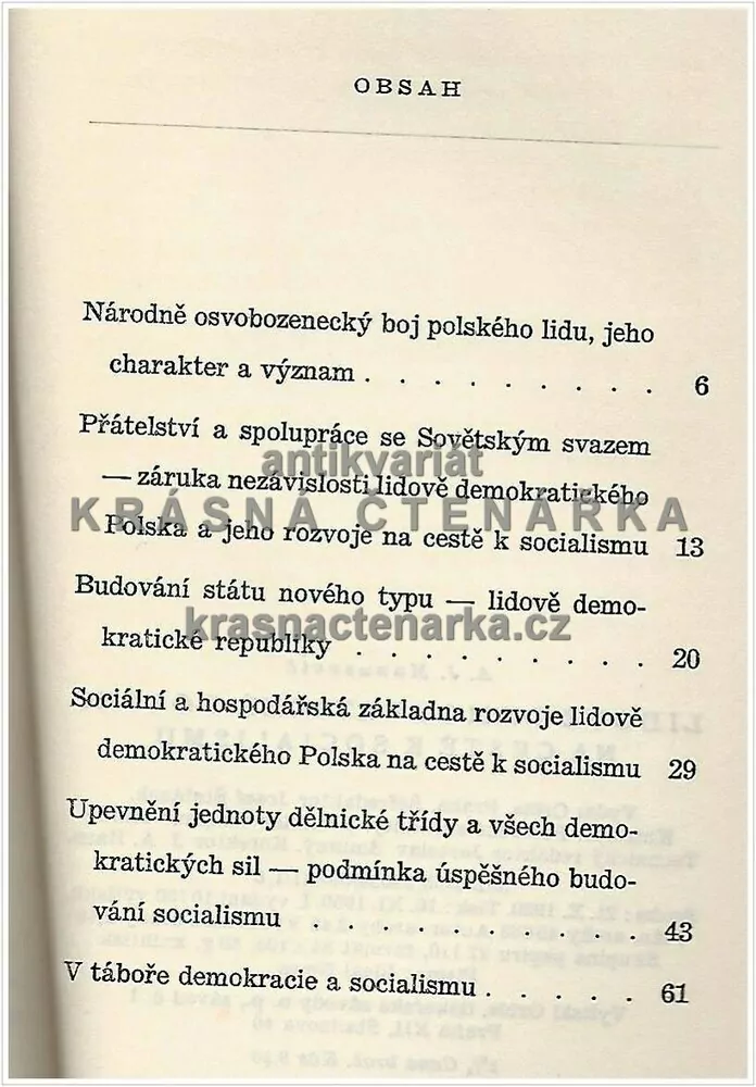 LIDOVĚ DEMOKRATICKÉ POLSKO NA CESTĚ K SOCIALISMU (Manusevič A. J.)