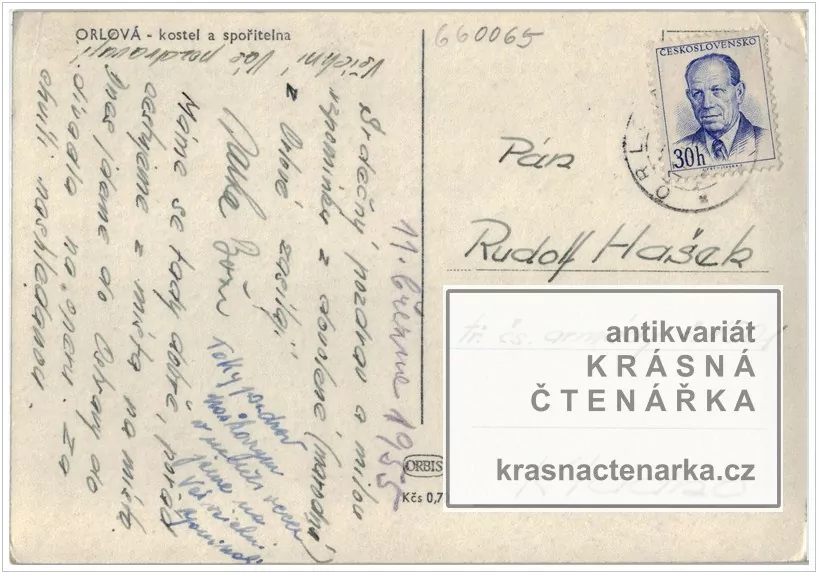 ORLOVÁ, Kostel a spořitelna