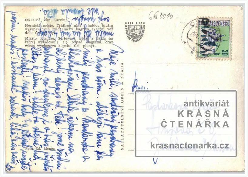 ORLOVÁ, Třídírna uhlí s haldou hlušin