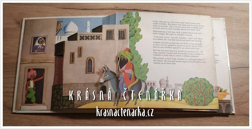 ALADDIN AND HIS MAGIC LAMP (il. Pavlín / Šeďa) (Pop-up kniha)