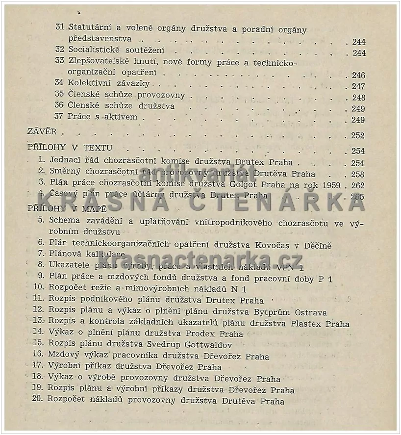 CHOZRASČOT a jeho uplatnění ve výrobních družstvech(Žíla Zdeněk)