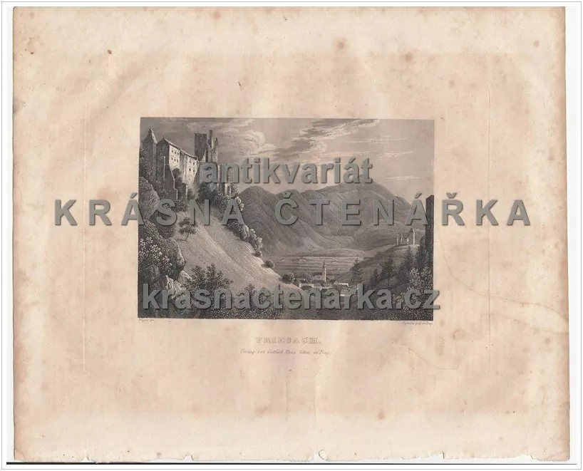 FRIESACH (KÄRTEN)(Wagner / Rybička, ocelorytina)