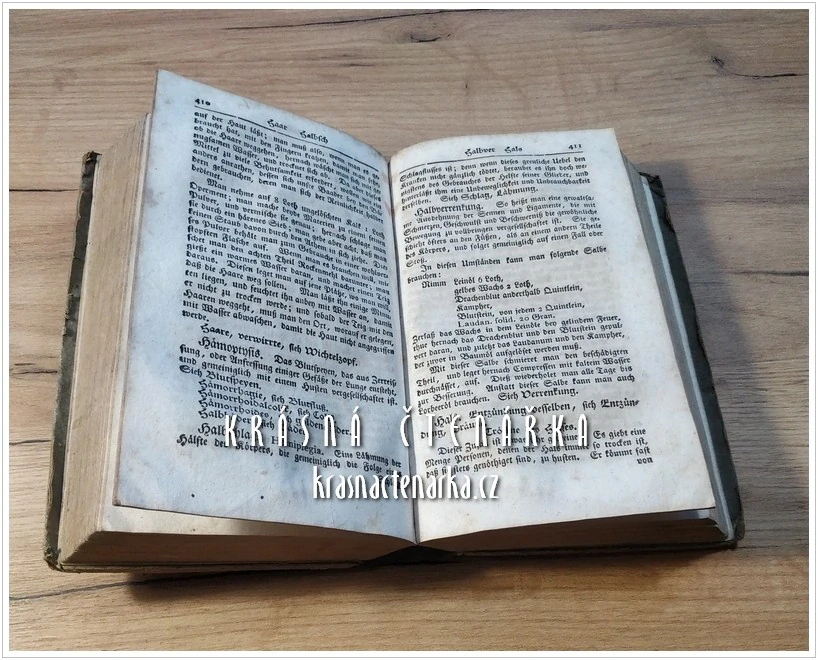 MEDICINISCHES HAND-LEXIKON (I. Band) … worinn alle Krankheiten, die verschiedenen, und jeder Krankheit ... , vydáno 1782
