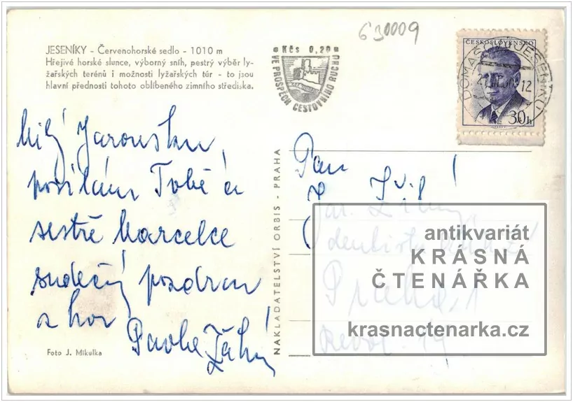 ČERVENOHORSKÉ SEDLO s lyžaři