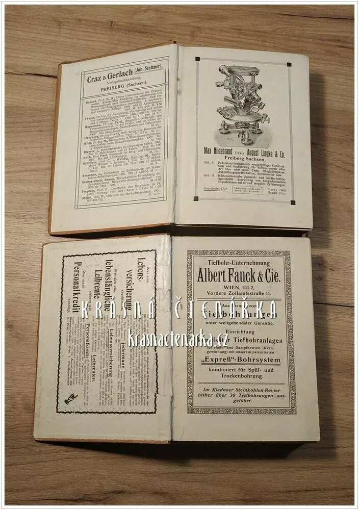 HÖFERS TASCHENBUCH FÜR BERGMÄNNER I., II. (Hornictví)  (Höfer Hans)