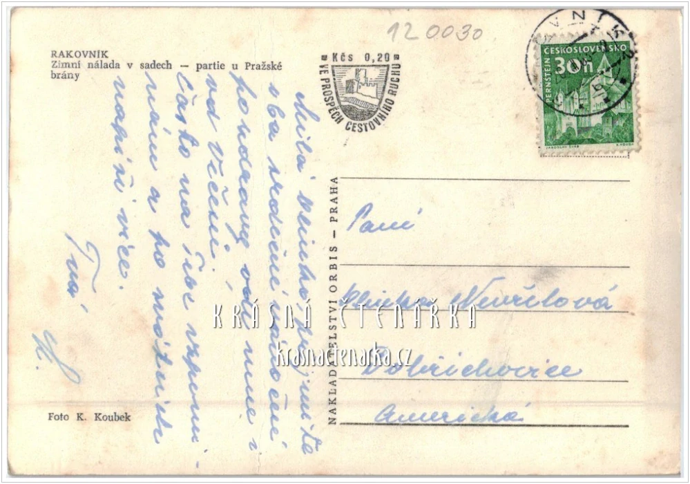 RAKOVNÍK, Pražská brána v zimě