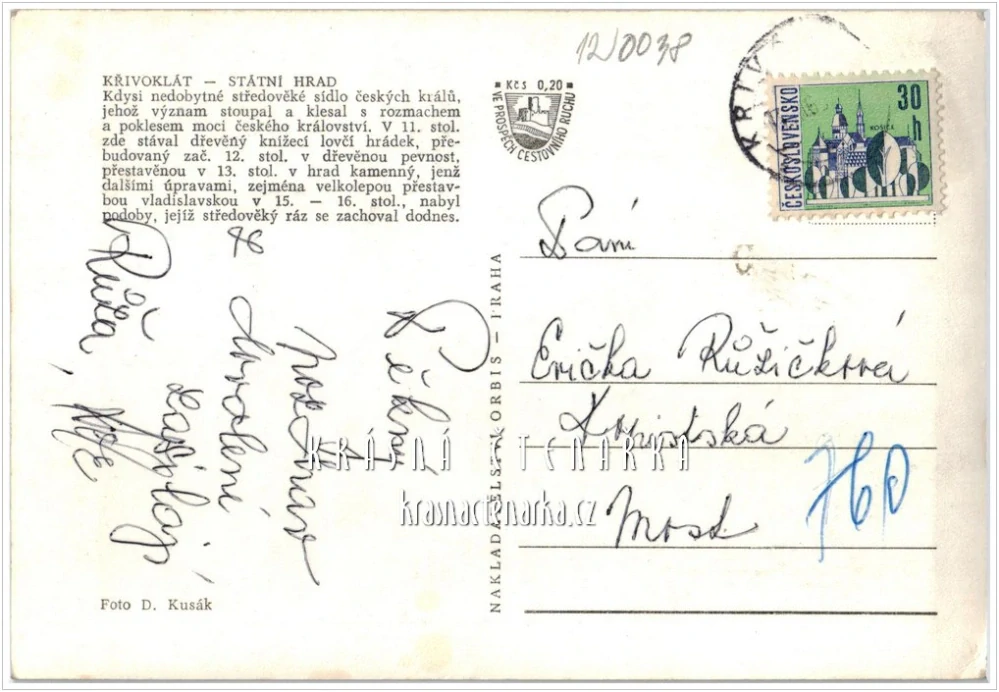 Hrad KŘIVOKLÁT