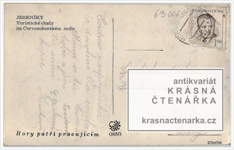 ČERVENOHORSKÉ SEDLO, Turistické chaty