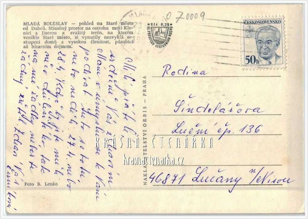 MLADÁ BOLESLAV, Pohled od Pražské brány