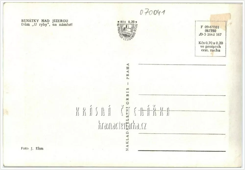 BENÁTKY NAD JIZEROU, Dům U ryby na náměstí