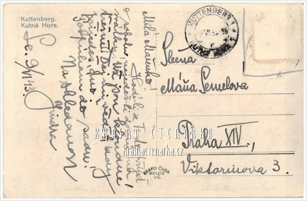 KUTNÁ HORA, Pohled od Vlašského dvora