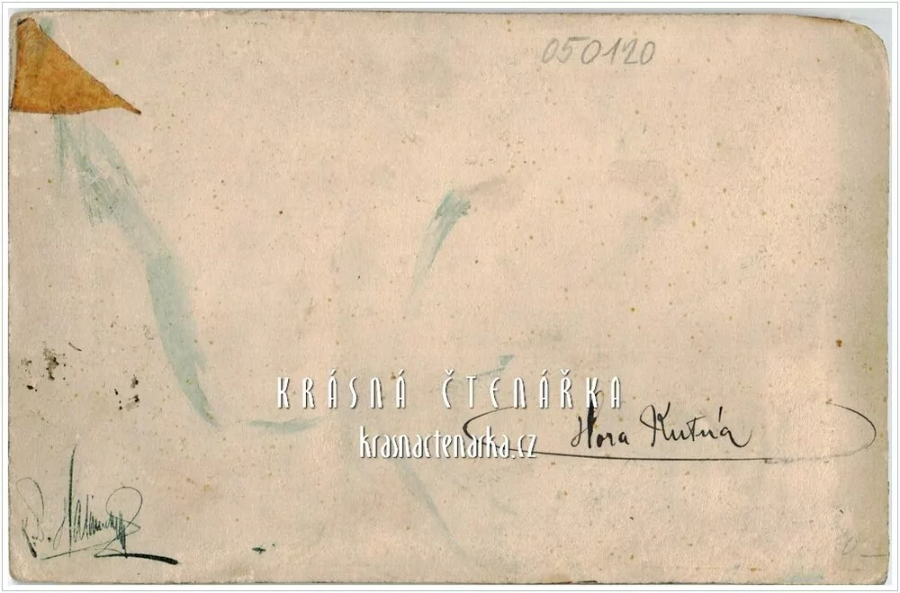 KUTNÁ HORA, Pohled od Vlašského dvora (ručně malované)