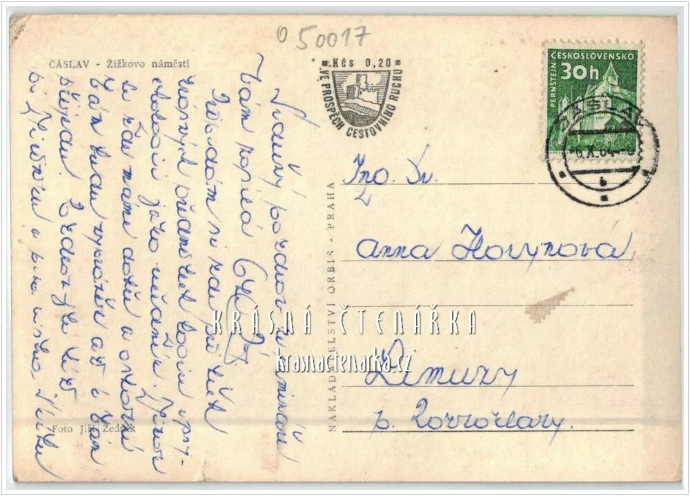 ČÁSLAV, Žižkovo náměstí