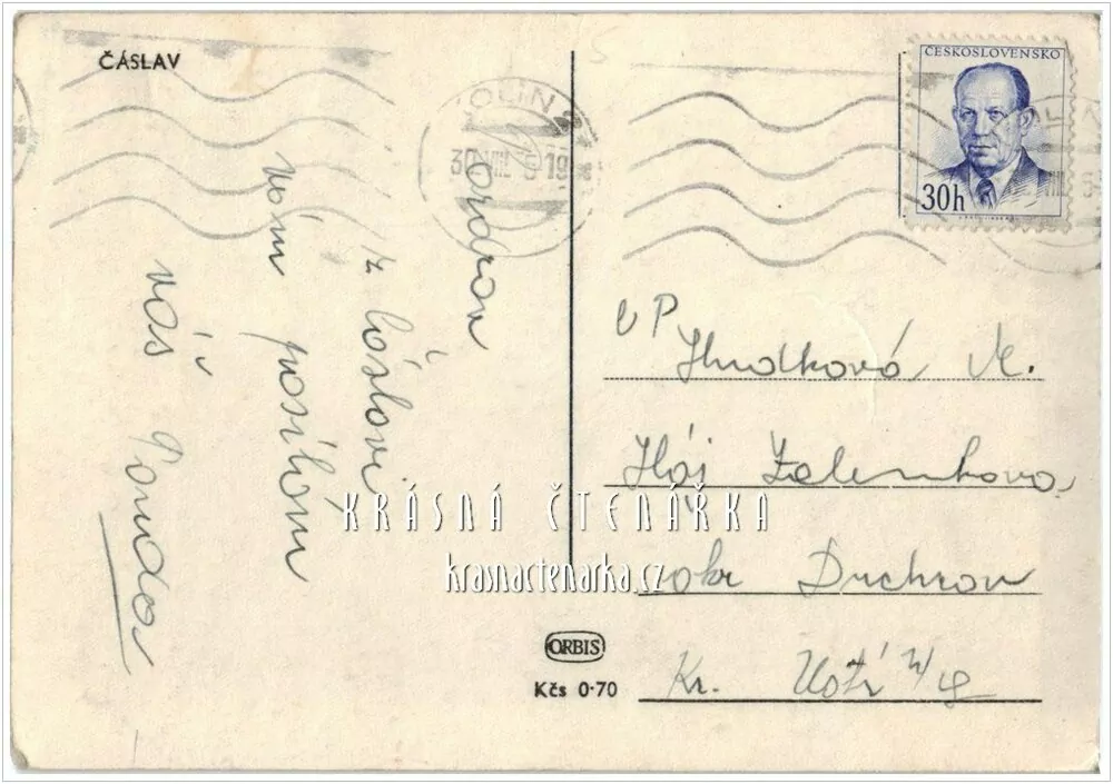 ČÁSLAV, Žižkovo náměstí a Národní výbor