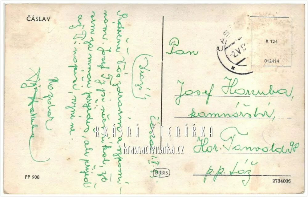 ČÁSLAV, Husova ul.