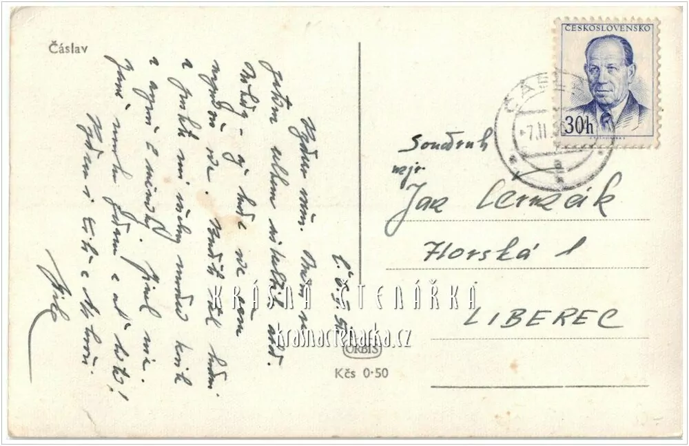 ČÁSLAV, Měšťanský dům, ul. Gen. Františka Moravce