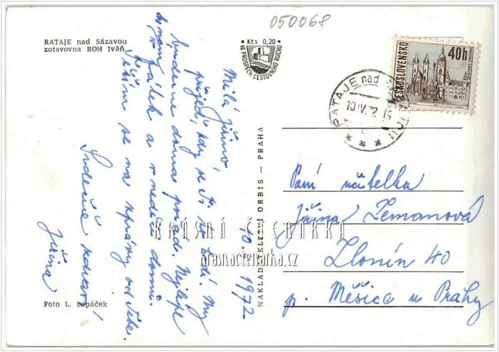 RATAJE NAD SÁZAVOU - IVÁŇ, Zotavovna Iváň