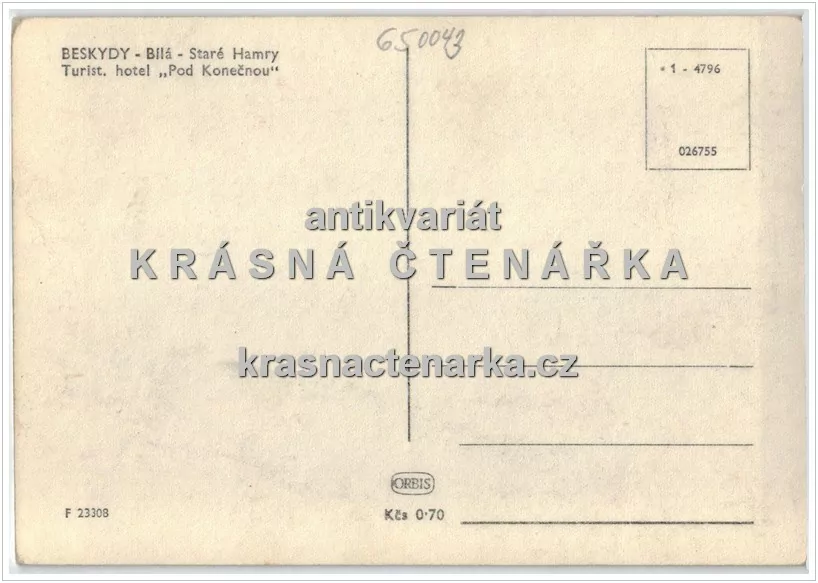 BÍLÁ, Hotel Pod Konečnou