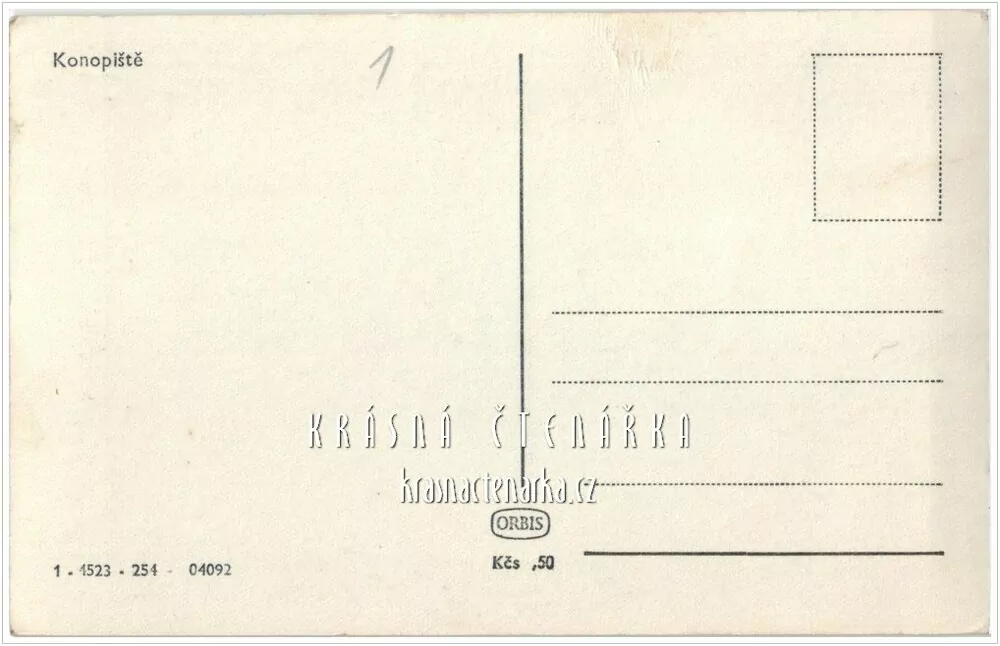 Zámek KONOPIŠTĚ, Růžová zahrada