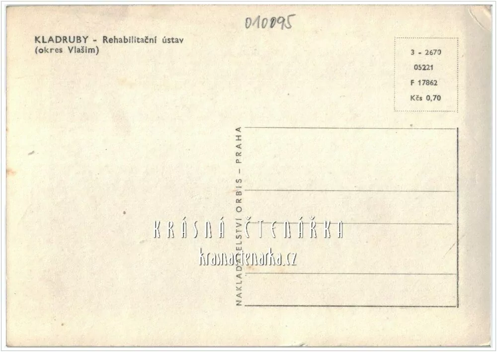 KLADRUBY, Rehabilitační ústav