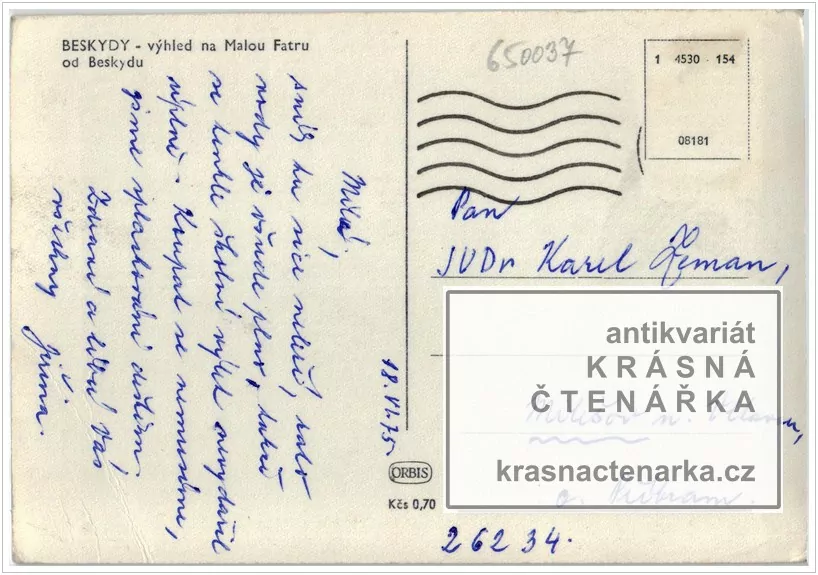 Pohoří BESKYDY, Výhled na Malou Fatru