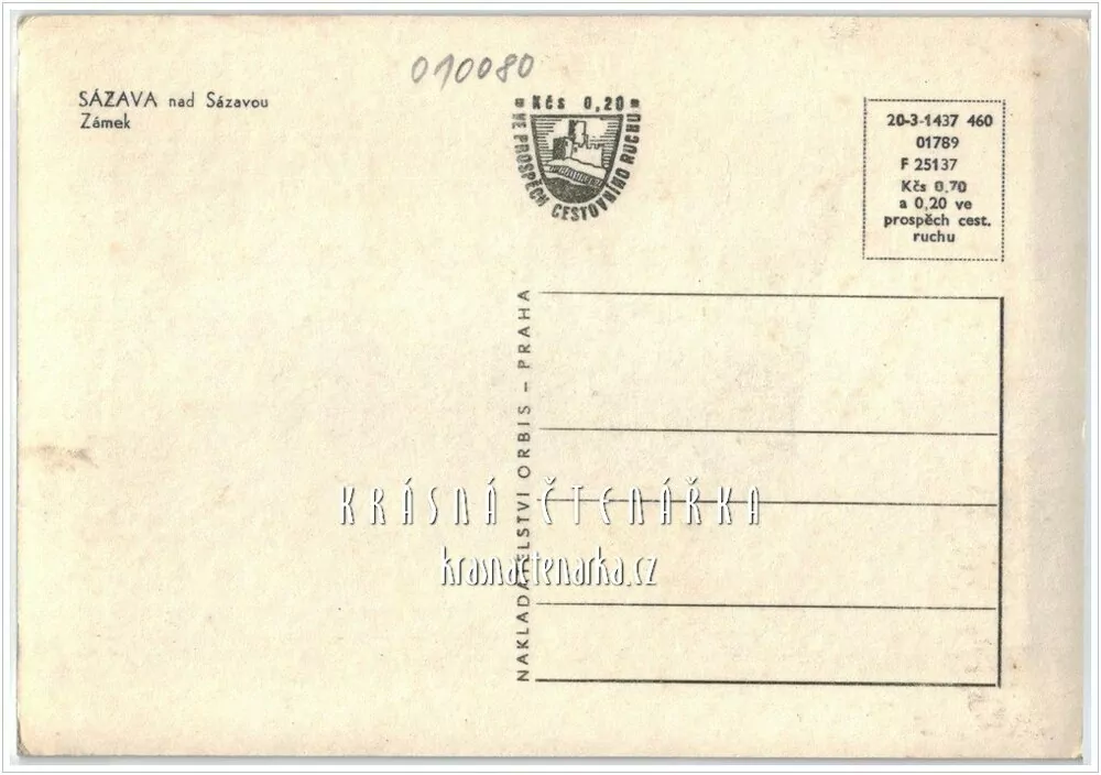 SÁZAVA, Pohled na klášter