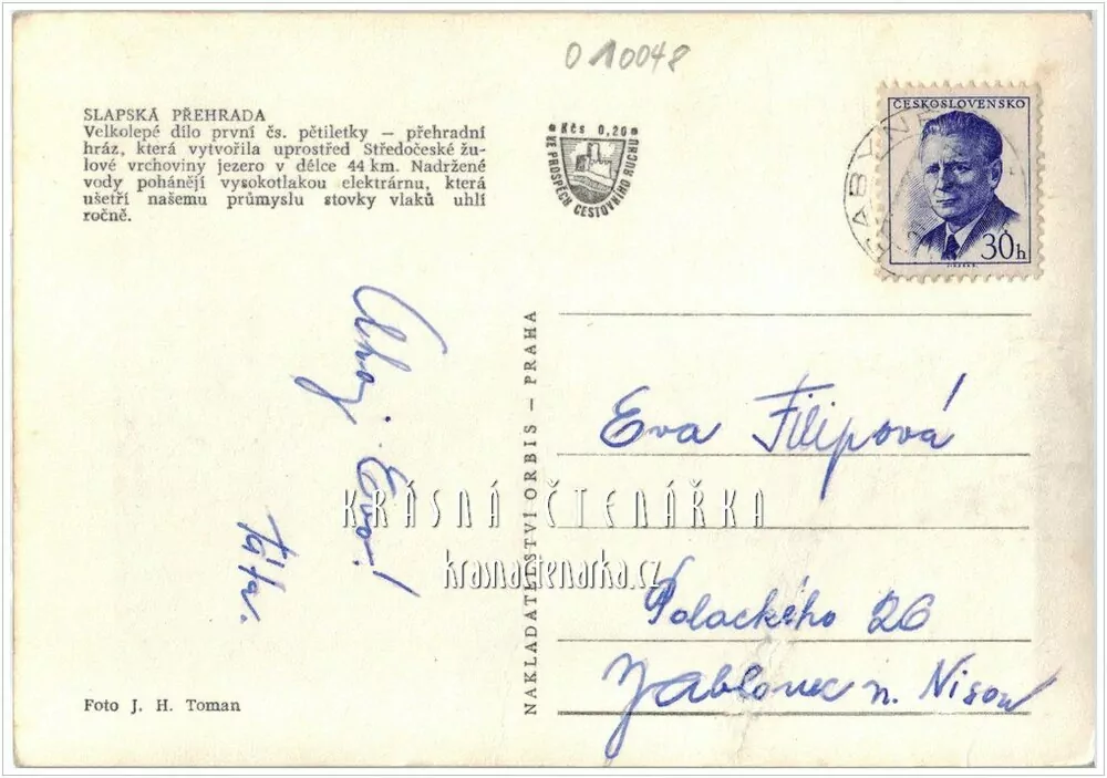 SLAPSKÁ PŘEHRADA a vodní elektrárna