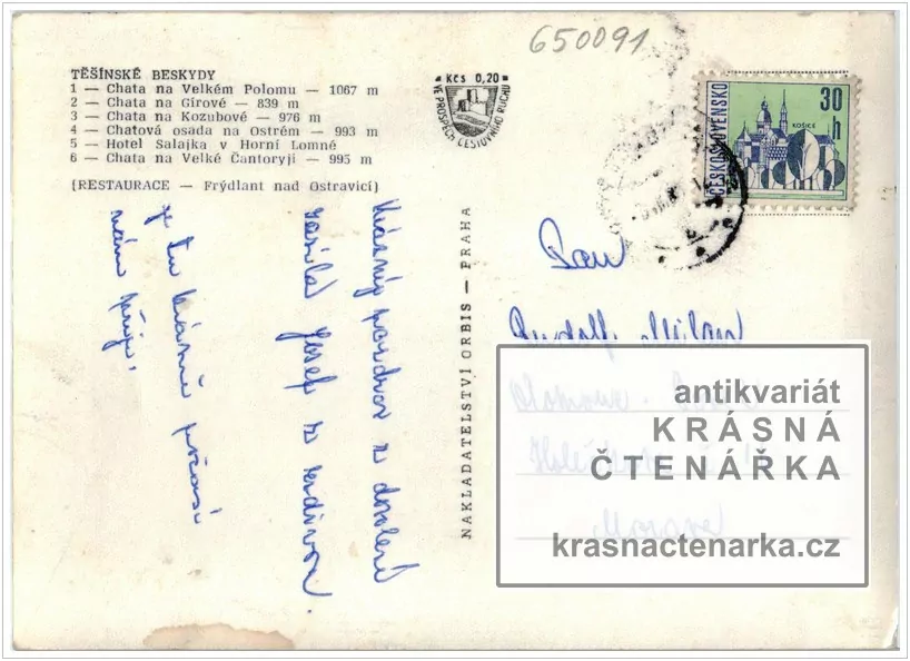 Pohoří BESKYDY, Chaty v Těšínských Beskydech