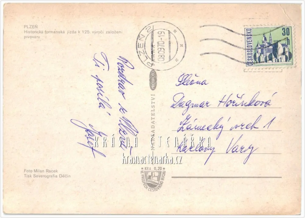 PLZEŇ, Formanská jízda k 125. výročí založení pivovaru