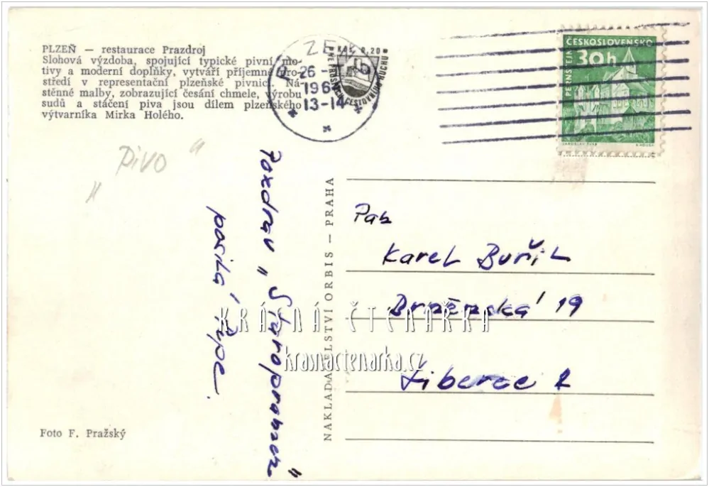 PLZEŇ, Restaurace Prazdroj