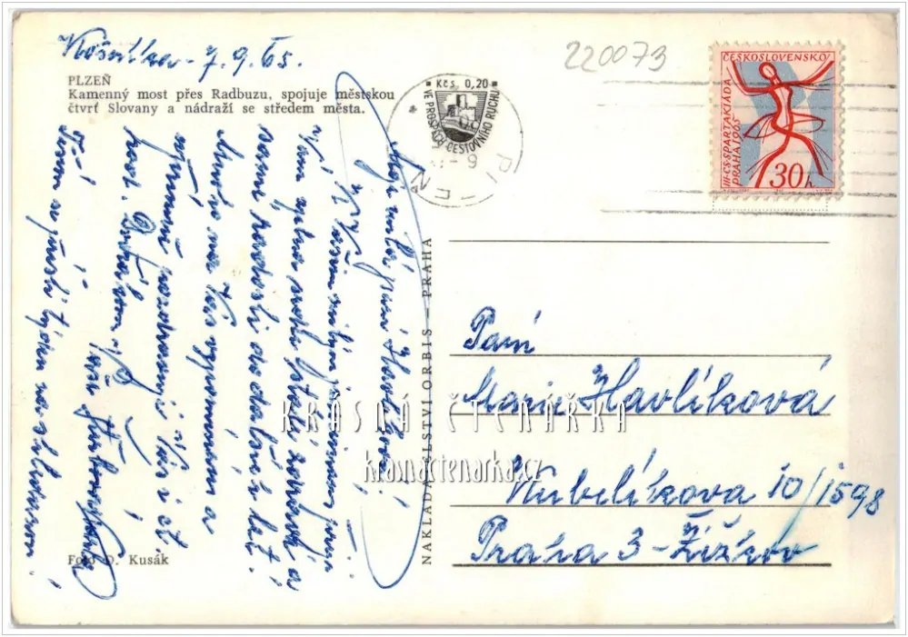 PLZEŇ, Anglické nábřeží, býv. Charkovské