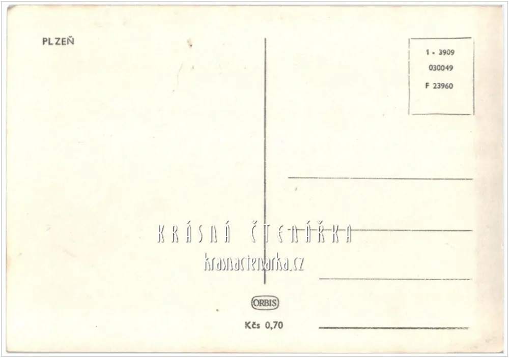 PLZEŇ, Anglické nábřeží, býv. Charkovské