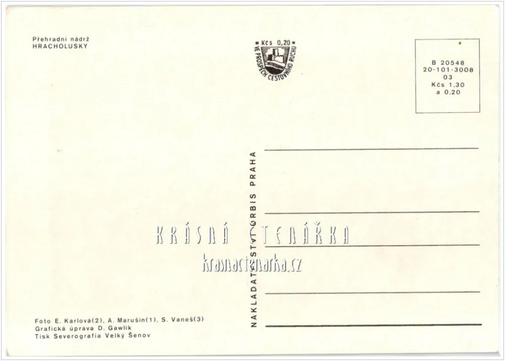 Vodní nádrž HRACHOLUSKY