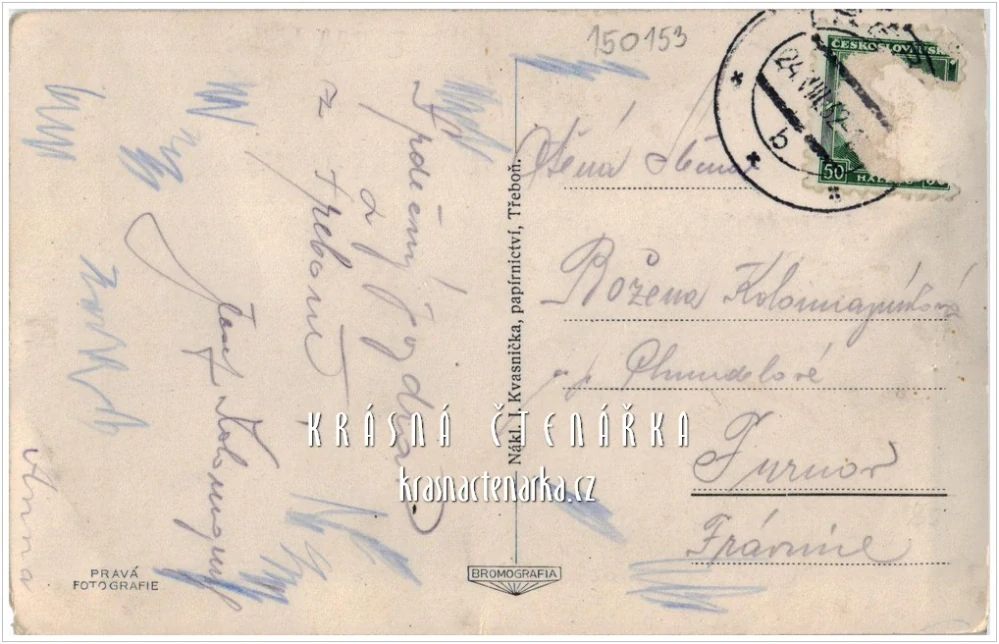 TŘEBOŇ, Náměstí, nyní Masarykovo náměstí