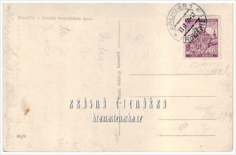 KROMĚŘÍŽ, Zemská hospodyňská škola