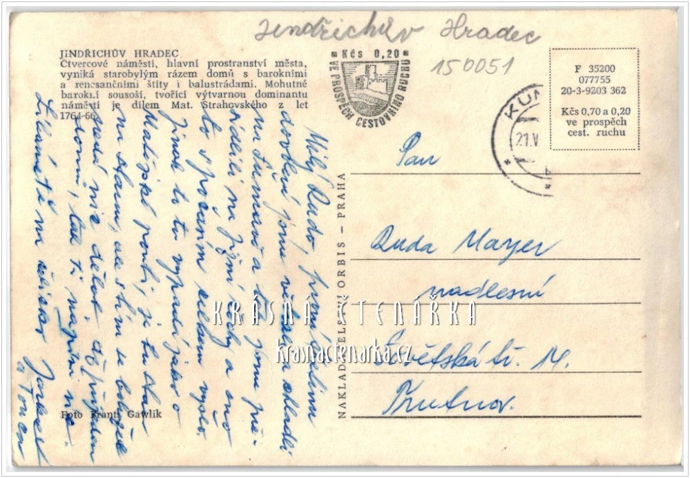 JINDŘICHŮV HRADEC, Náměstí Míru