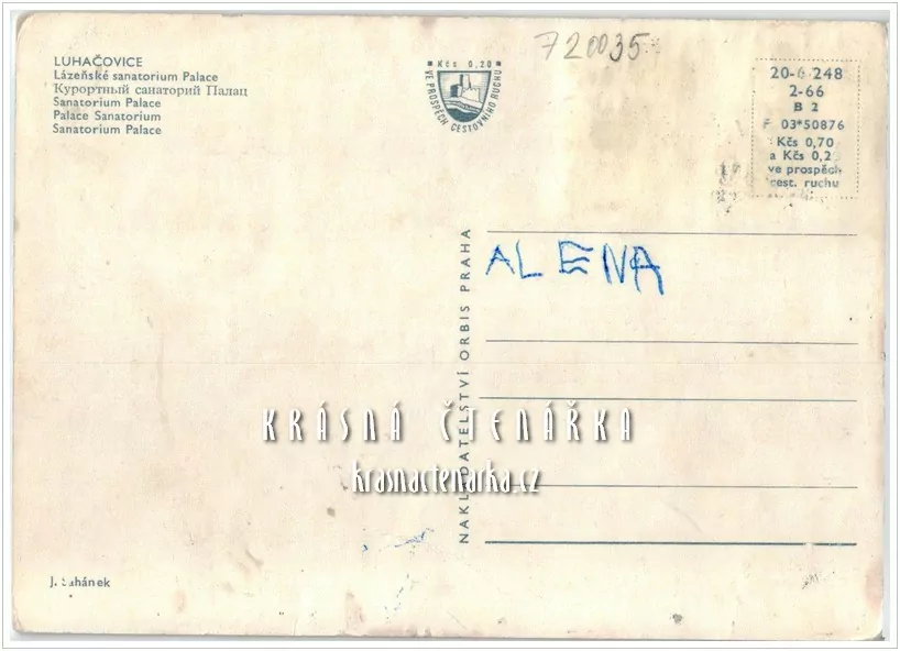 LUHAČOVICE, Palace hotel