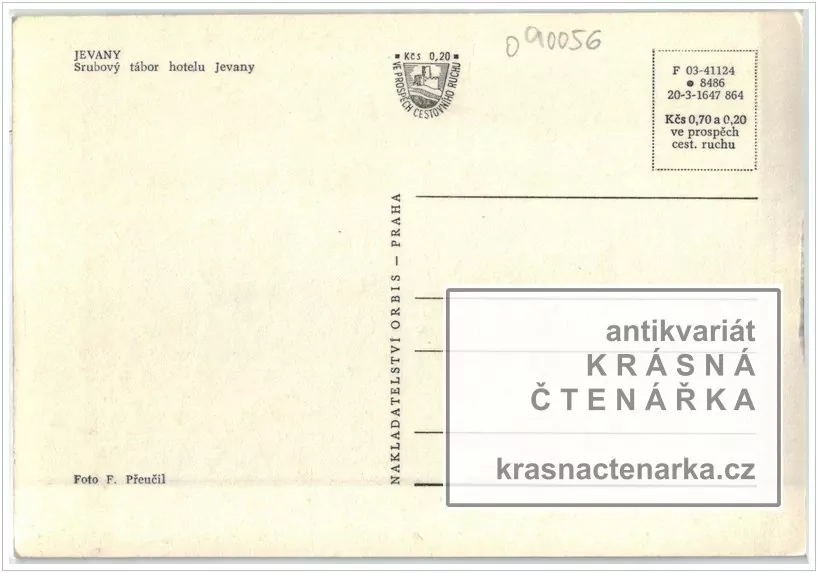 JEVANY, Chatový tábor při hotelu Jevany