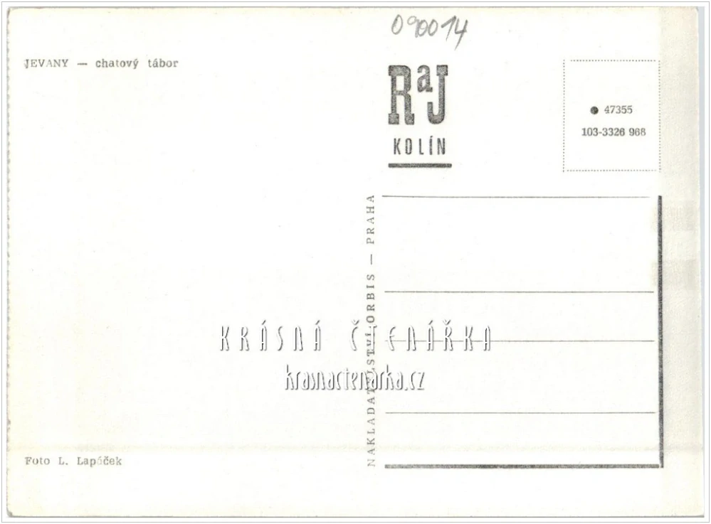 JEVANY, Chatový tábor při hotelu Jevany