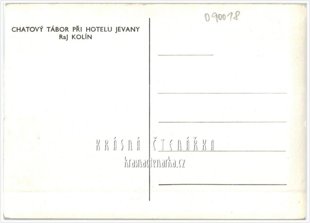 JEVANY, Chatový tábor při hotelu Jevany