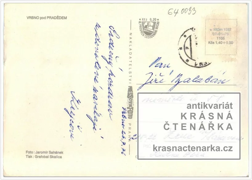 VRBNO POD PRADĚDEM, Autokemp